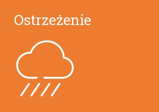 Ostrzeżenie meteorologiczne – Burze