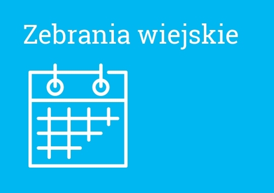 Harmonogram zebrań wiejskich